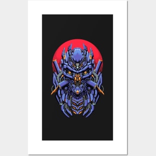 Mecha Demon Posters and Art